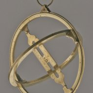 Early english universal equinoctial sundial or universal ring dial. 1st half 18th century. Pre 1752