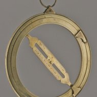 Early english universal equinoctial sundial or universal ring dial. 1st half 18th century. Pre 1752