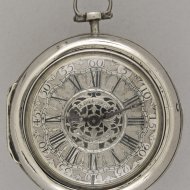 Early 18th century Dutch (Zeeland) pair case pocket watch by 'Jan Verhoeven. Sommelsdijk, nr. 1802'