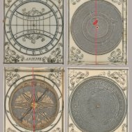 Ivory Dieppe 'Bloud' magnetic azimuth diptych sundial, France ca. 1660.