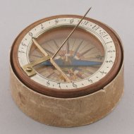 German sundial in original paper box. 1780