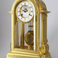 Antique mantel clock by Le Roy & Fils with Auguste Pointaux coup-perdu escapement