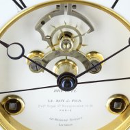 Antique mantel clock by Le Roy & Fils with Auguste Pointaux coup-perdu escapement